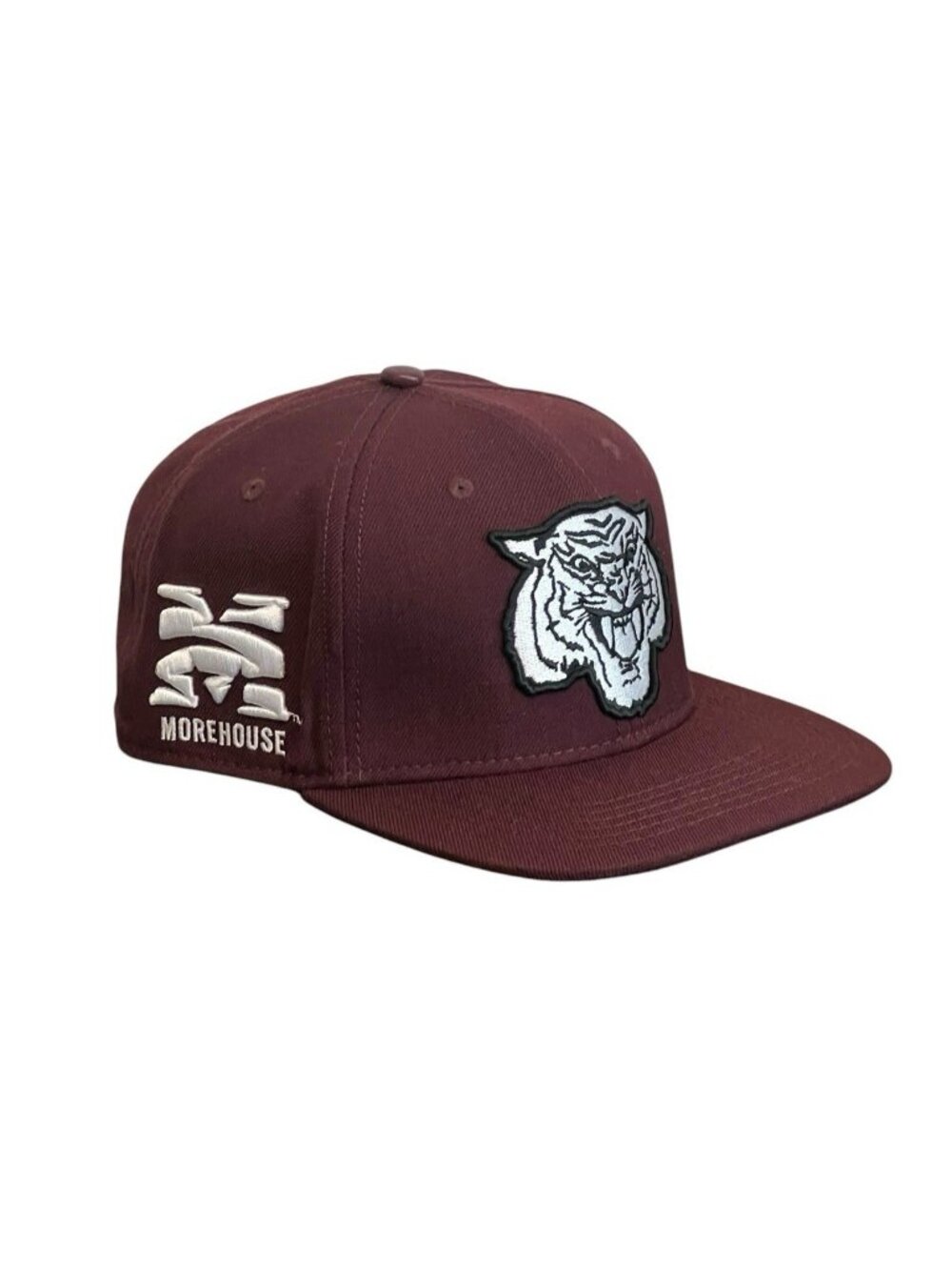 Pro Standard Morehouse College Tigers Snapback Hat Wine Maroon HBCU NWT